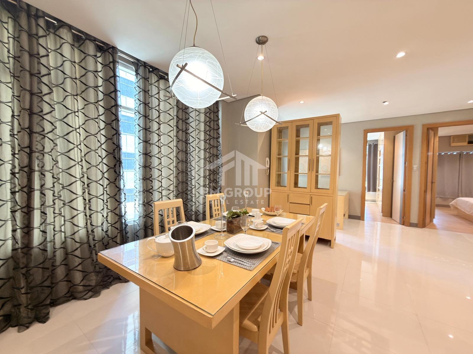 2 Bedroom 107sqm for Rent in The Luxe Residences BGC Taguig