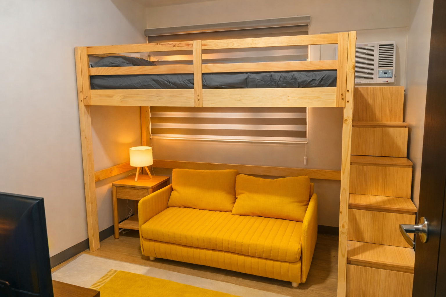 Budget Loft 1BR Makati | MRT | WiFi